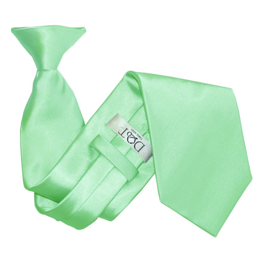 Men S Plain Mint Green Satin Tie