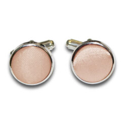 Mocha Brown Plain Satin Cufflinks Mocha Brown Plain Satin Cufflinks