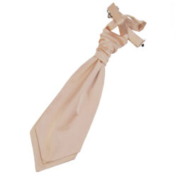 Mocha Brown Plain Satin Pre-Tied Wedding Cravat for Boys Mocha Brown Plain Satin Pre-Tied Wedding Cravat for Boys
