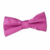 Mulberry Plain Satin Pre-Tied Bow Tie for Boys