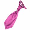 Mulberry Plain Satin Pre-Tied Wedding Cravat for Boys