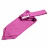 Mulberry Plain Satin Self-Tie Wedding Cravat