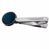 Navy Blue Plain Tie Clip