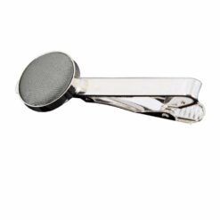 Platinum Plain Tie Clip