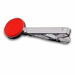 Red Plain Tie Clip Red Plain Tie Clip