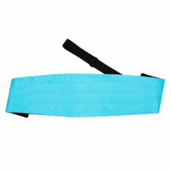 Robin's Egg Blue Plain Satin Cummerbund Robin's Egg Blue Plain Satin Cummerbund