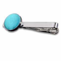 Robin's Egg Blue Plain Tie Clip Robin's Egg Blue Plain Tie Clip