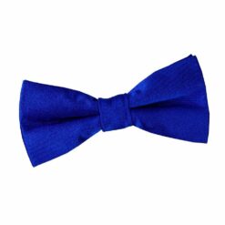 Royal Blue Plain Satin Pre-Tied Bow Tie for Boys Royal Blue Plain Satin Pre-Tied Bow Tie for Boys