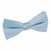 Dusty Blue Plain Satin Pre-Tied Bow Tie