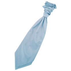 Dusty Blue Plain Satin Pre-Tied Wedding Cravat Dusty Blue Plain Satin Pre-Tied Wedding Cravat