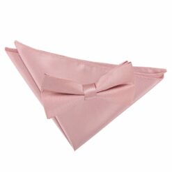 Dusty Blue Plain Satin Tie and Pocket Square Set Dusty Blue Plain Satin Tie and Pocket Square Set