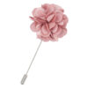 Dusty Pink Plain Satin Lapel Pin