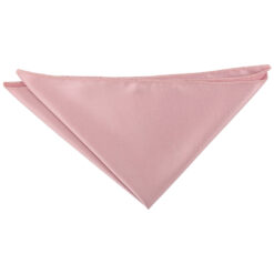 Dusty Pink Plain Satin Pocket Square Dusty Pink Plain Satin Pocket Square