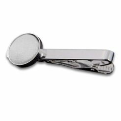 White Plain Tie Clip
