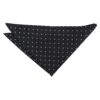 Black Polka Dot Pocket Square