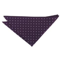 Mauve Purple Polka Dot Pocket Square Mauve Purple Polka Dot Pocket Square