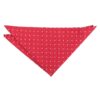 Red Polka Dot Pocket Square