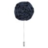 Navy Blue Polka Dot Lapel Pin