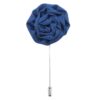 Royal Blue Polka Dot Lapel Pin
