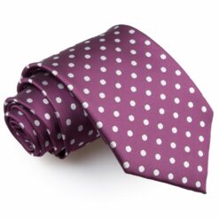 Purple Polka Dot Classic Tie Purple Polka Dot Classic Tie