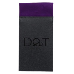 Purple Plain Satin Pre-Folded Pocket Square Fold Purple Plain Satin Pre-Folded Pocket Square Fold