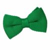 Forest Green Knit Knitted Pre-Tied Bow Tie