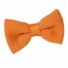 Tangerine Knit Knitted Pre-Tied Bow Tie