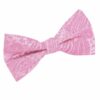 Baby Pink Paisley Pre-Tied Bow Tie