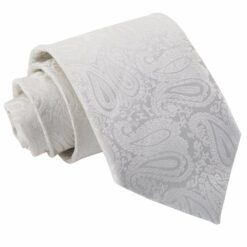 Ivory Paisley Tie Ivory Paisley Tie