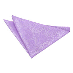 Lilac Paisley Pocket Square Lilac Paisley Pocket Square