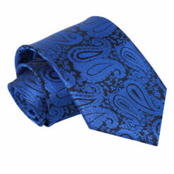 Royal Blue Paisley Tie Royal Blue Paisley Tie