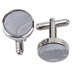 Silver Paisley Cufflinks Silver Paisley Cufflinks