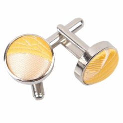 Gold Floral Cufflinks Gold Floral Cufflinks