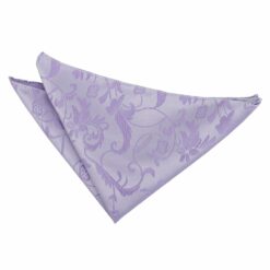 Lilac Floral Pocket Square Lilac Floral Pocket Square