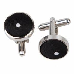 Black Pin Dot Cufflinks Black Pin Dot Cufflinks
