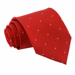 Dark Red Pin Dot Tie Dark Red Pin Dot Tie