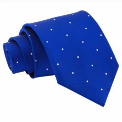 Royal Blue Pin Dot Tie Royal Blue Pin Dot Tie