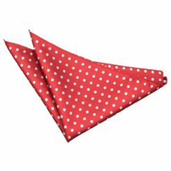 Dark Red Polka Dot Classic Pocket Square Dark Red Polka Dot Classic Pocket Square