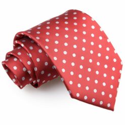 Dark Red Polka Dot Classic Tie Dark Red Polka Dot Classic Tie