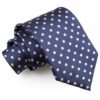 Navy Blue Polka Dot Classic Tie