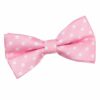 Pink Polka Dot Classic Pre-Tied Bow Tie