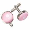Pink Polka Dot Classic Cufflinks