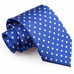 Royal Blue Polka Dot Classic Tie Royal Blue Polka Dot Classic Tie