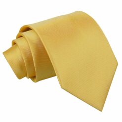 Gold Plain Satin Extra Long Tie Gold Plain Satin Extra Long Tie