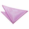 Lilac Plain Satin Pocket Square