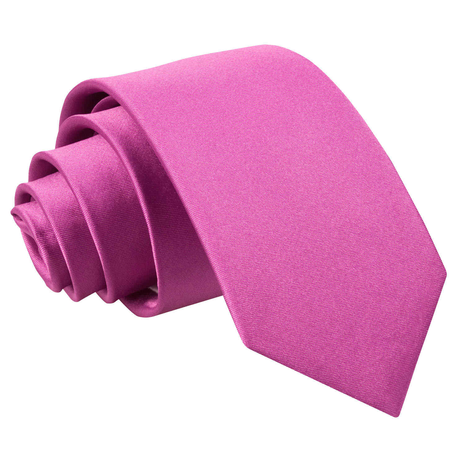 Men's Plain Mulberry Slim Tie