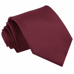 Burgundy Solid Check Tie Burgundy Solid Check Tie