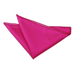 Fuchsia Pink Solid Check Pocket Square Fuchsia Pink Solid Check Pocket Square