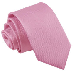 Light Pink Solid Check Slim Tie Light Pink Solid Check Slim Tie