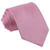 Light Pink Solid Check Tie